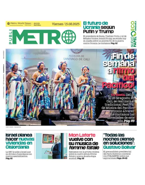 Cover of Publimetro Colombia