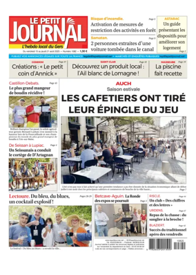 Cover of Le Petit Journal - L'hebdo local du Gers