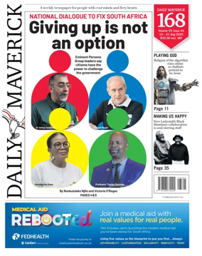 Cover of Daily Maverick