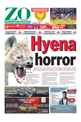 Cover of Zululand Observer - Weekender