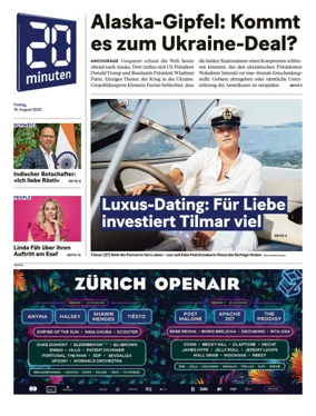 Cover of 20 Minuten - Basel