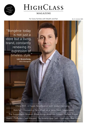 Cover of HighClass Magazine (English)