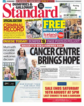 Cover of Dumfries & Galloway Standard