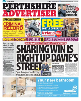 Cover of Perthshire Advertiser