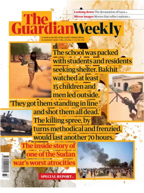 Cover of The Guardian Weekly