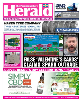 Cover of The Pembrokeshire Herald