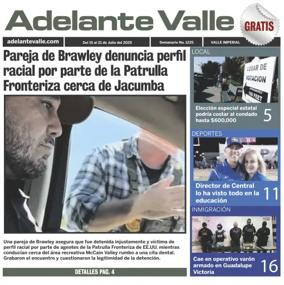 Cover of Adelante Valle