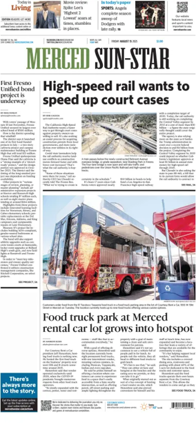 Cover of Merced Sun-Star