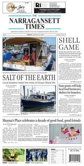 Cover of Narragansett Times