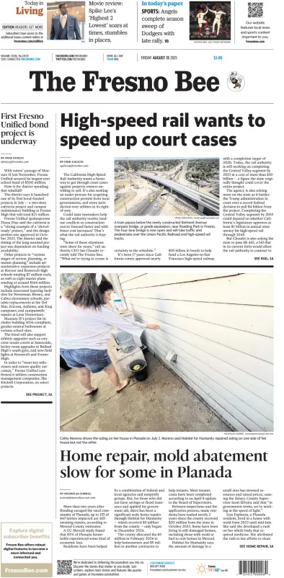 Cover of The Fresno Bee
