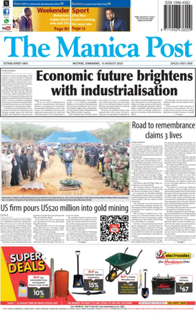 Cover of The Manica Post