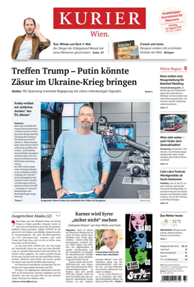 Cover of Kurier (Samstag)