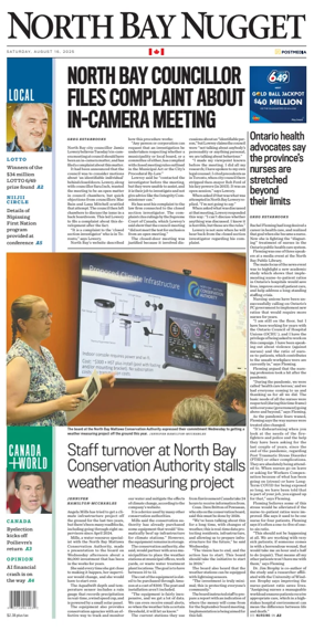 Cover of North Bay Nugget