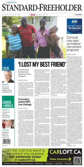 Cover of Standard-Freeholder (Cornwall)