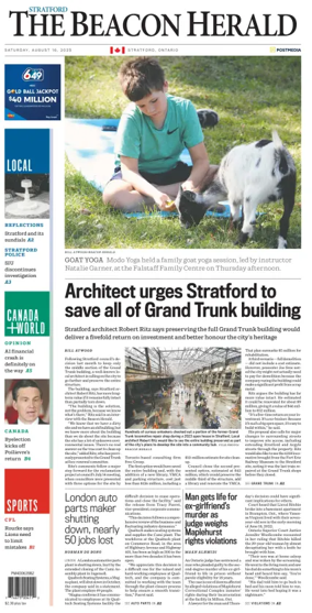 Cover of The Beacon Herald