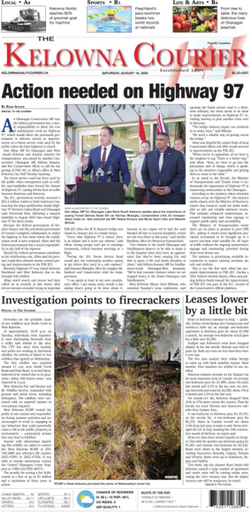 Cover of The Daily Courier