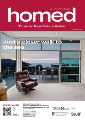 Cover of Homed Taranaki Daily News