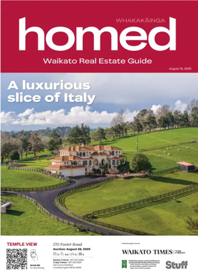 Cover of Homed Waikato Region