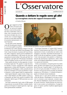 Cover of L'Osservatore