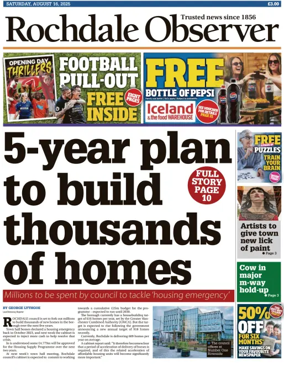 Cover of Rochdale Observer