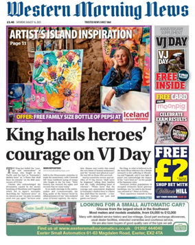 Cover of Western Morning News (Saturday)