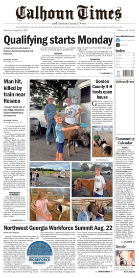 Cover of Calhoun Times