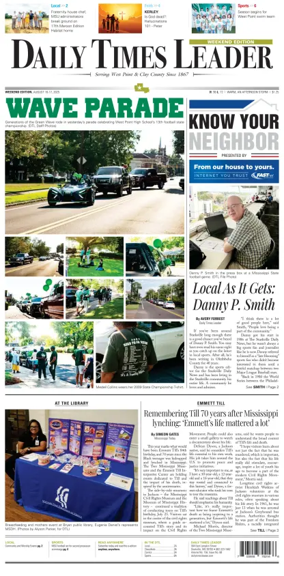 Cover of Daily Times Leader