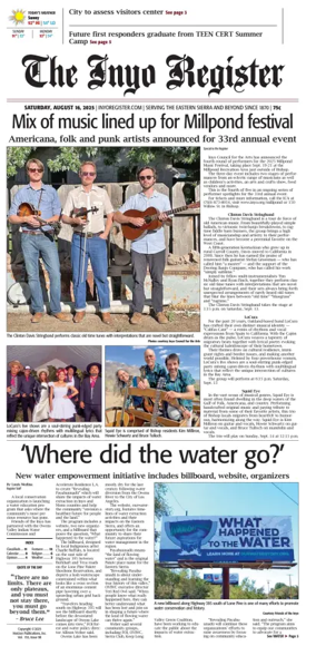 Cover of Inyo Register