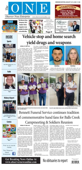 Cover of Observer News Enterprise