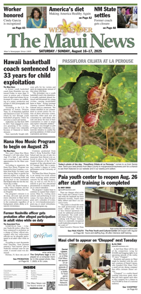 Cover of The Maui News - Weekender