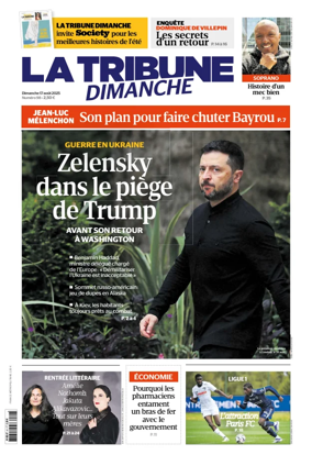 Cover of La Tribune Dimanche (France)