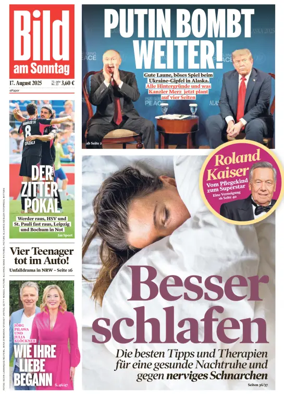 Cover of Bild am Sonntag