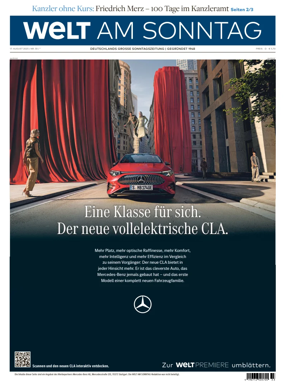 Cover of Welt am Sonntag