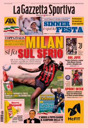 Cover of La Gazzetta dello Sport - Puglia
