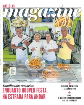 Cover of Notícias Magazine