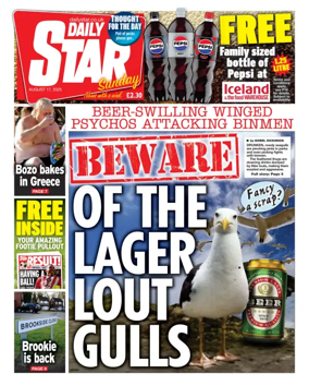 Cover of Daily Star Sunday