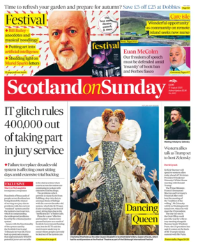 Cover of Scotland on Sunday