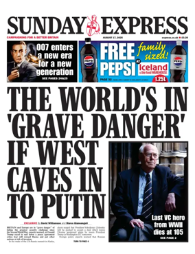 Cover of Sunday Express