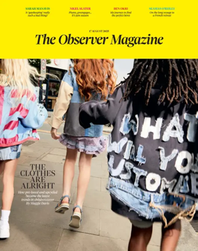 Cover of The Observer Magazine