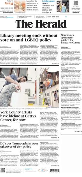 Cover of The Herald (Rock Hill)