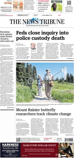 Cover of The News Tribune