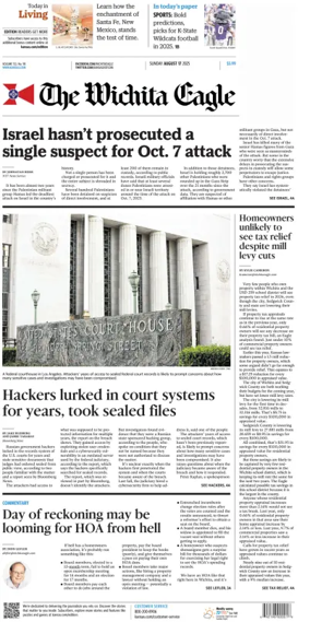 Cover of The Wichita Eagle (Sunday)