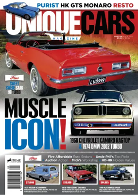 Cover of Unique Cars