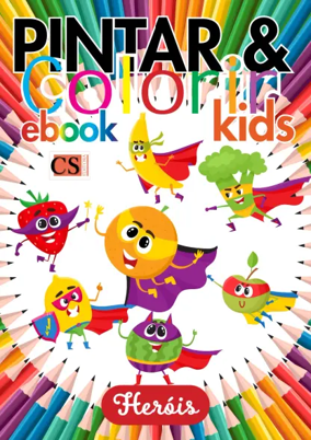 Cover of Pintar e Colorir Kids