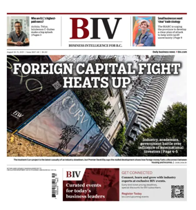 Cover of Business in Vancouver