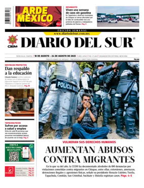 Cover of Diario del Sur