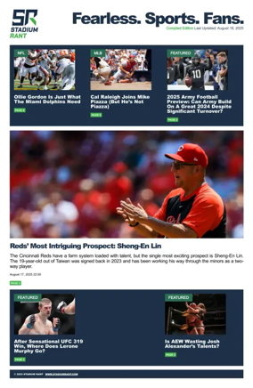 Cover of Stadium Rant