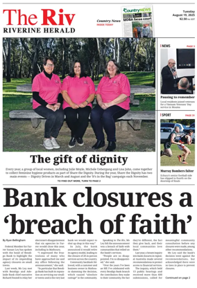 Cover of The Riverine Herald