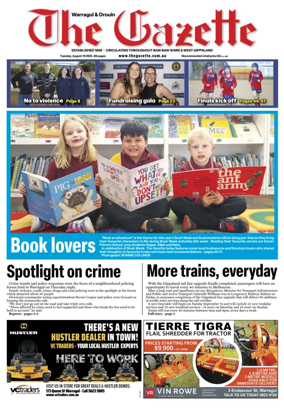 Cover of Warragul & Drouin Gazette