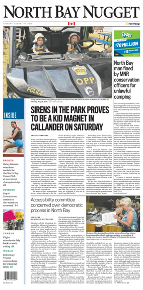 Cover of North Bay Nugget